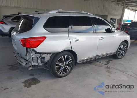 2018 Nissan Pathfinder Platinum from USA, damaged, VIN 5N1DR2MM0JC666769